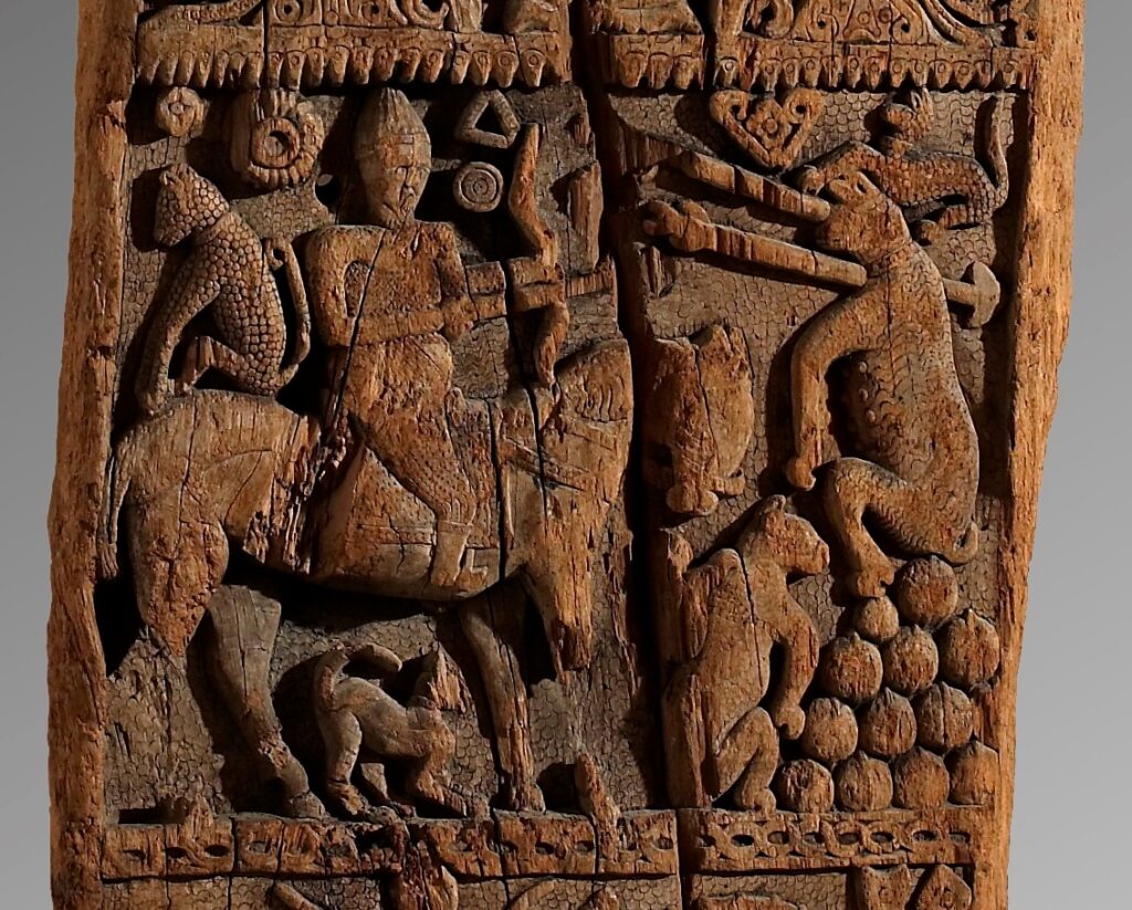 Հաղպատի եկեղեցու դռան փայտյա փեղկ, որը ստեղծվել է 1188 թվականին: